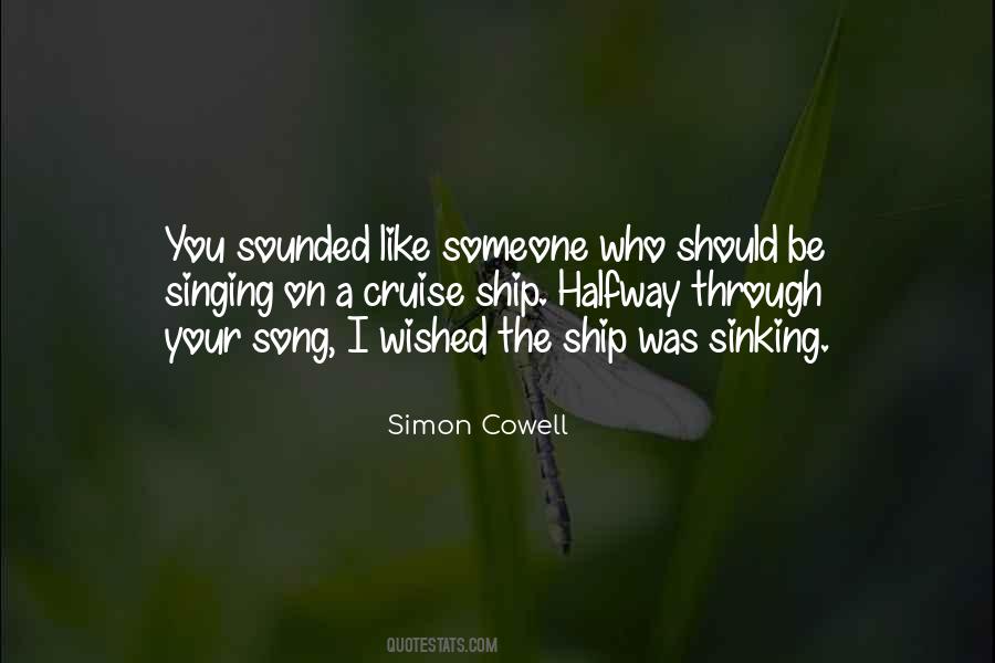 Ship Is Sinking Quotes #1878221