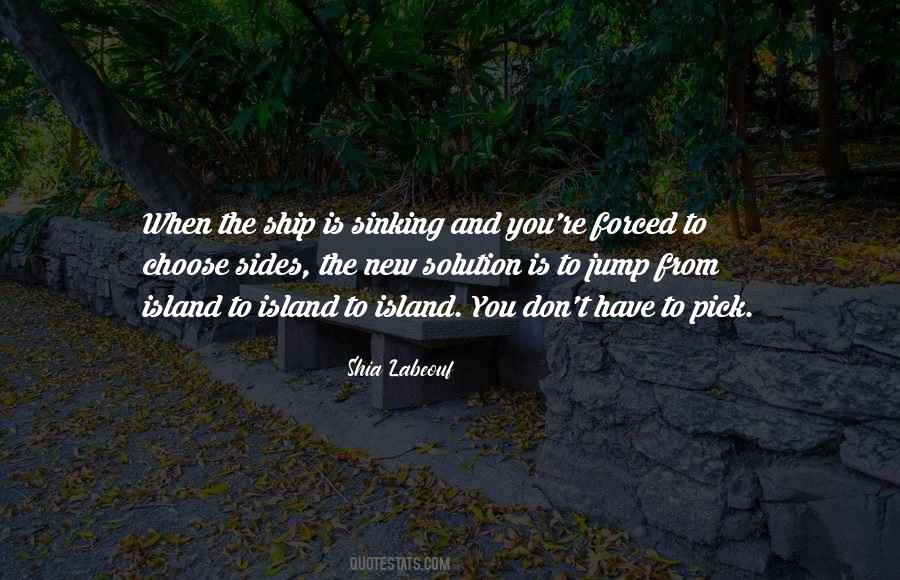 Ship Is Sinking Quotes #598467