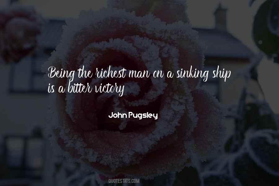 Ship Is Sinking Quotes #958915