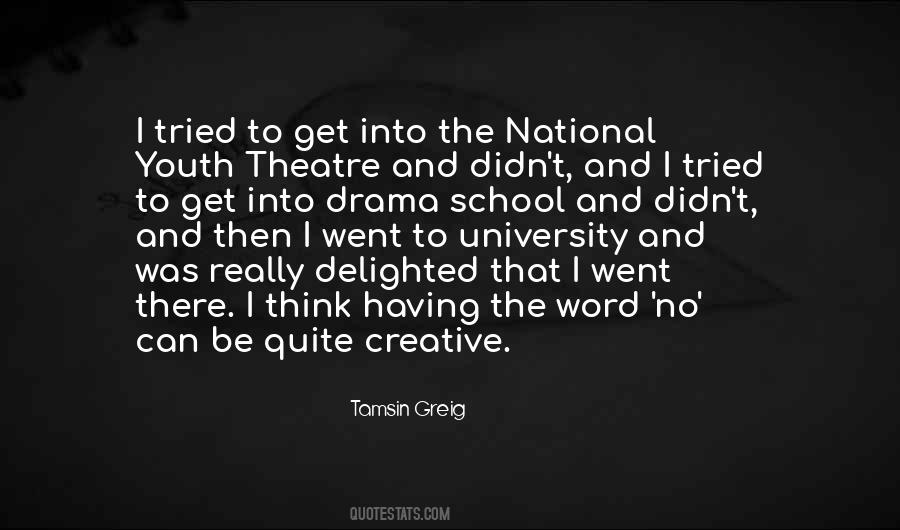 Youth Theatre Quotes #661116