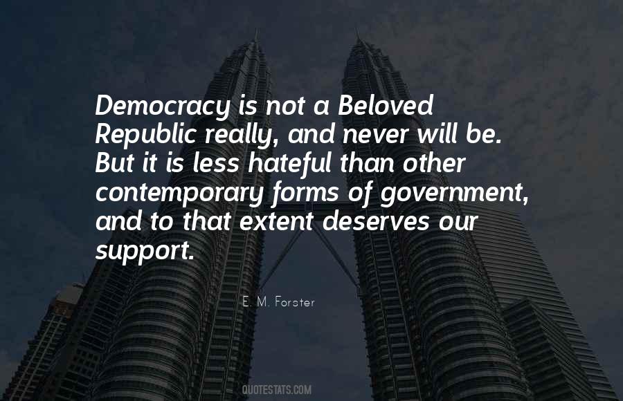 Quotes About Forms Of Government #1800245