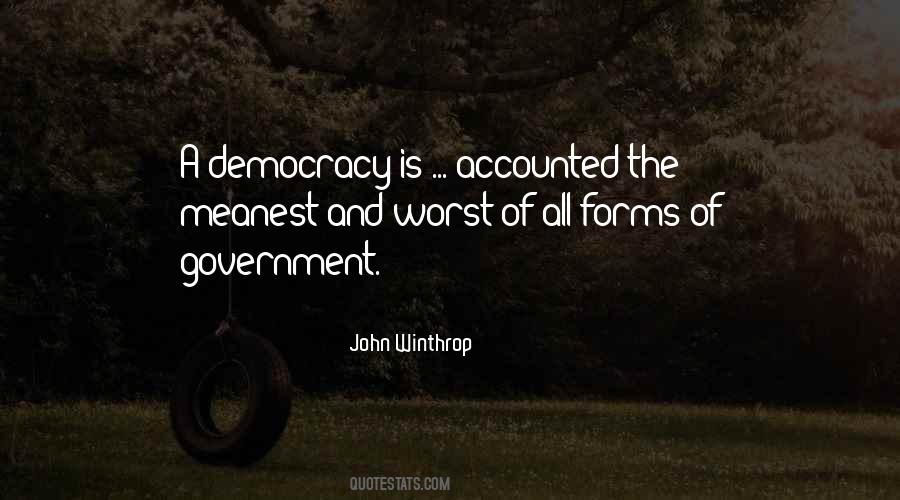 Quotes About Forms Of Government #1810599