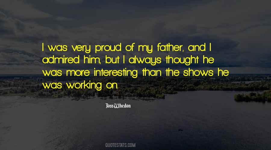 Quotes About Proud Father #902821