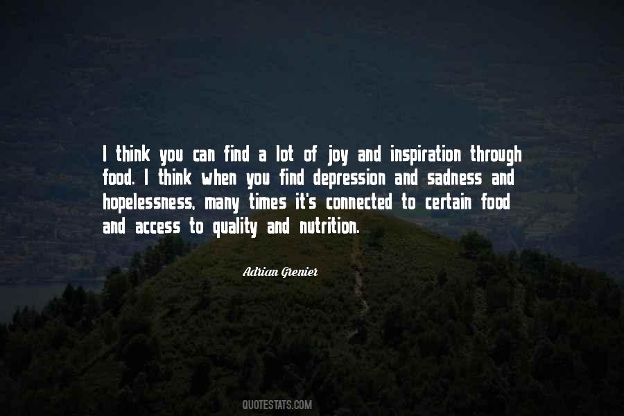 Quotes About Depression And Hopelessness #1619408