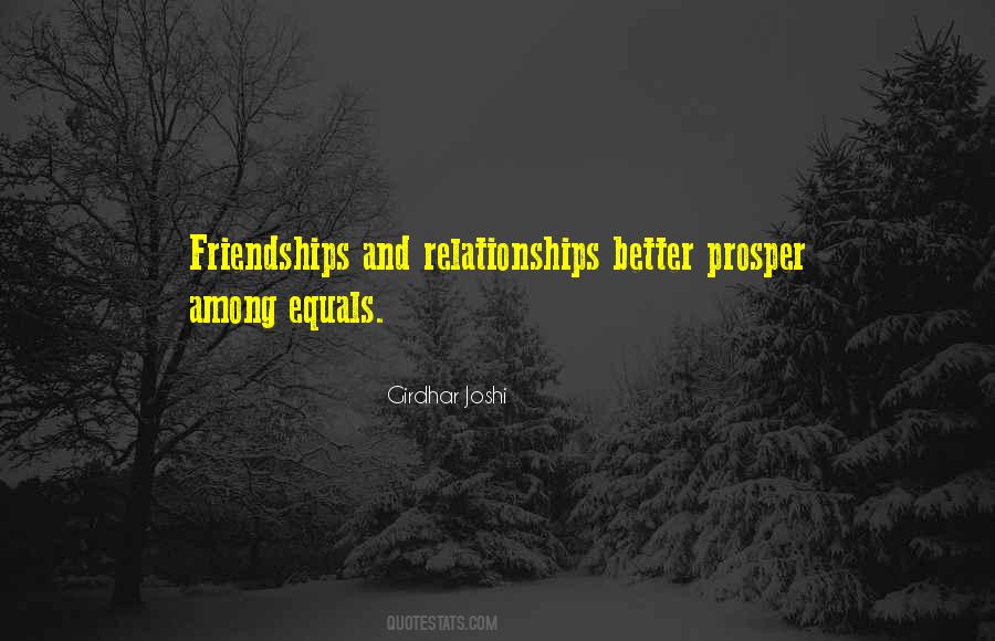 Quotes About Relationships Friendships #857966