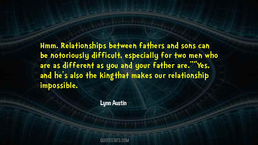 Quotes About Sons And Fathers #1344859