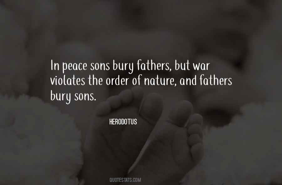 Quotes About Sons And Fathers #1403406