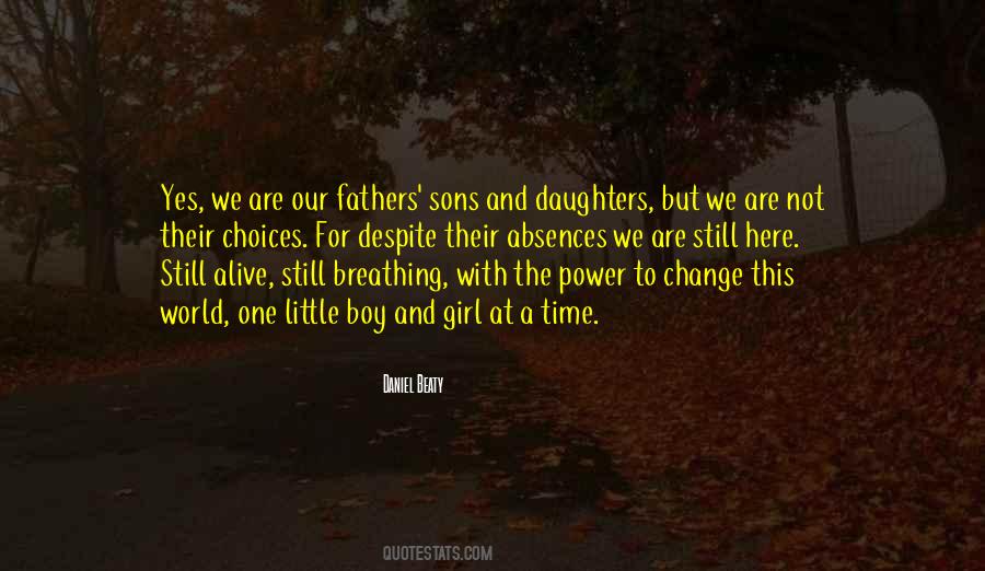 Quotes About Sons And Fathers #1737911