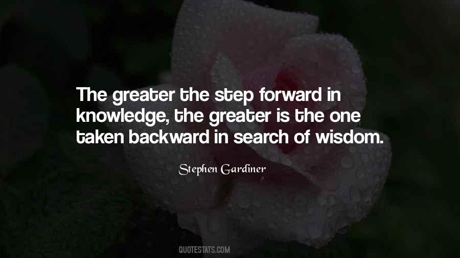 Quotes About Step Forward #1132888