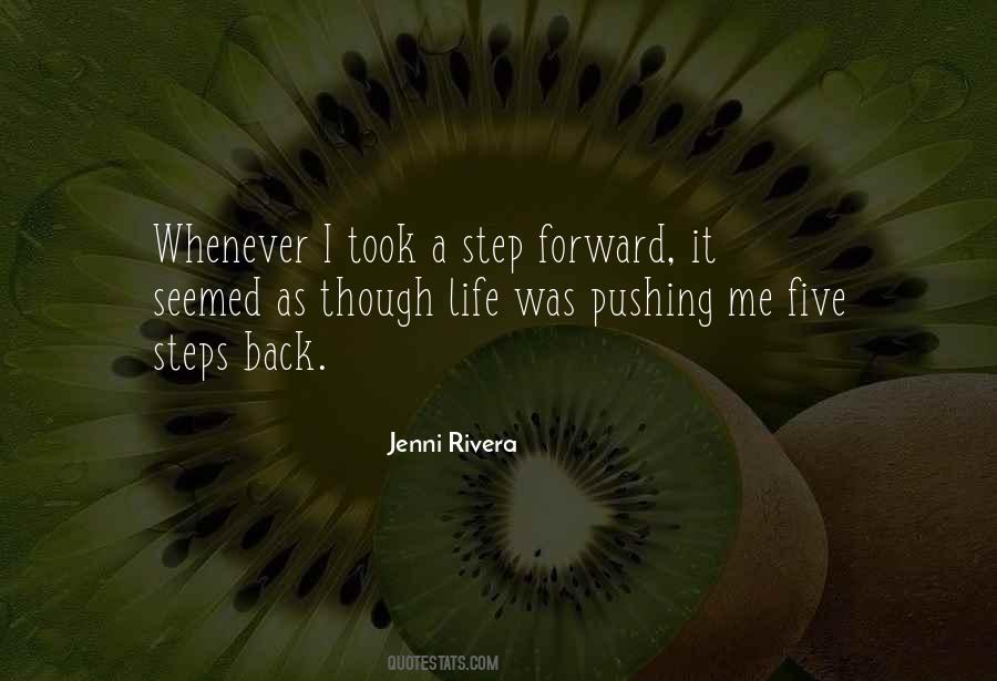 Quotes About Step Forward #1809566