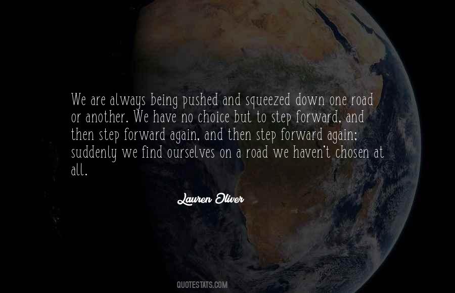 Quotes About Step Forward #1879466