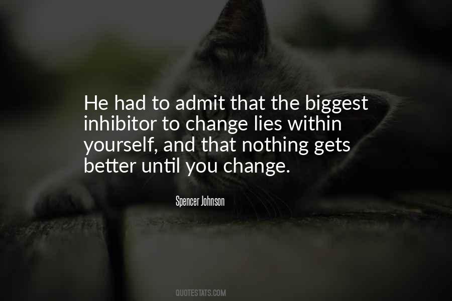 Quotes About Change Within Yourself #1130508