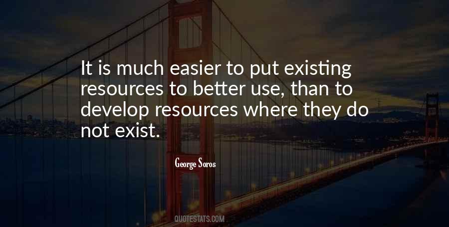 Leverage Existing Resources Quotes #909564