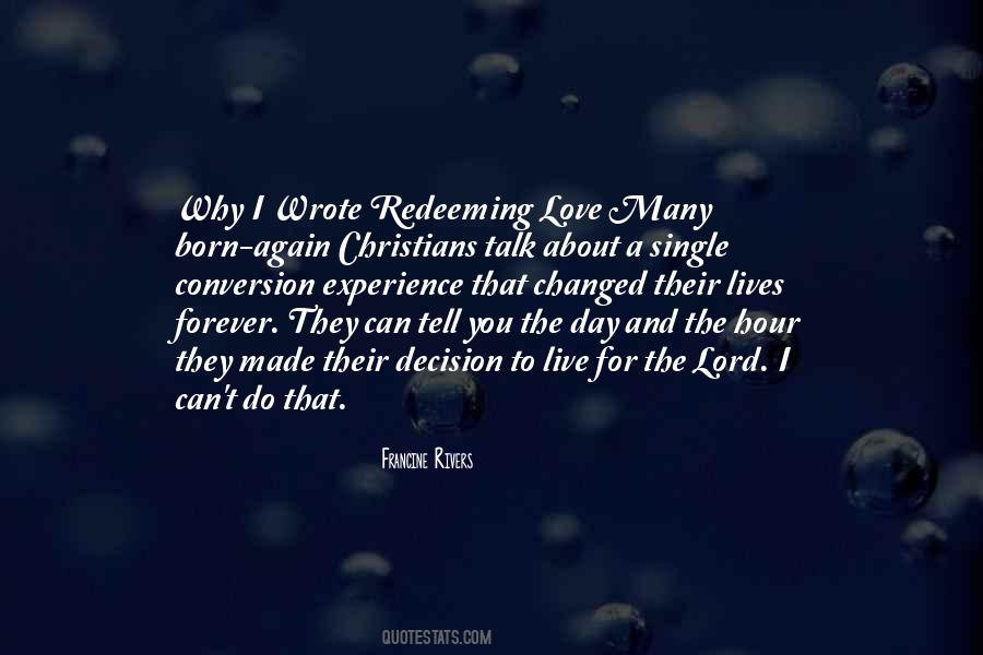 Quotes About Redeeming Love #287144