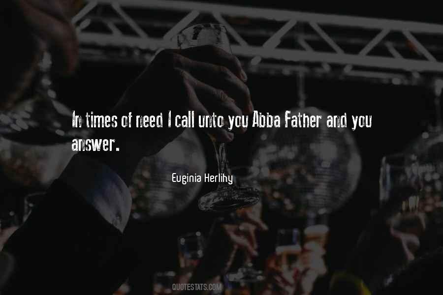 Quotes About Abba Father #1800734
