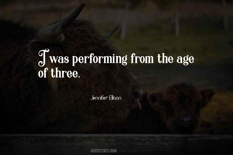 Quotes About Performing #1631281