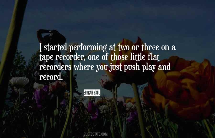 Quotes About Performing #1685969