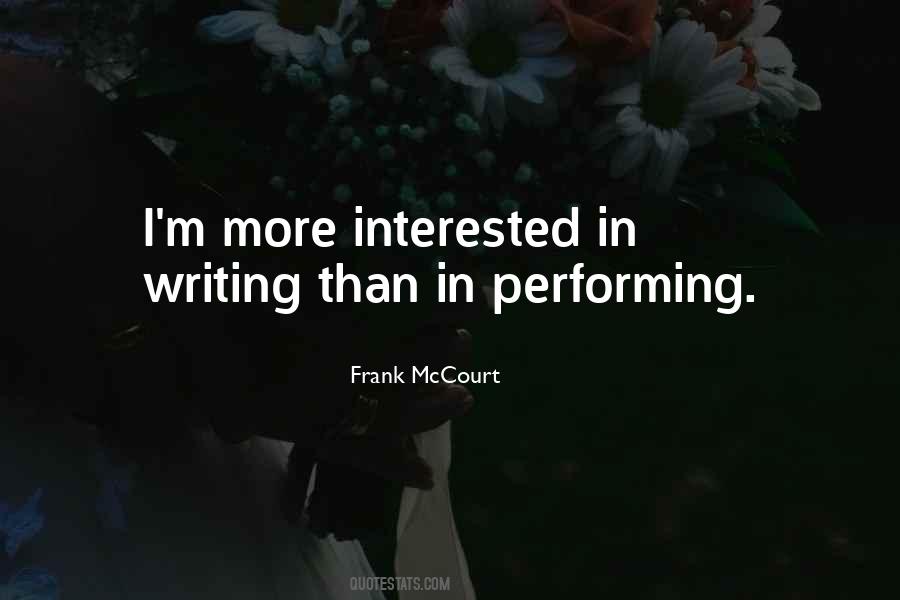 Quotes About Performing #1692619