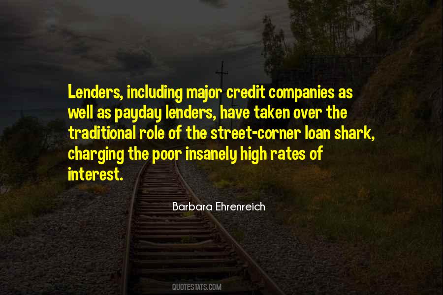 Quotes About Lenders #612086