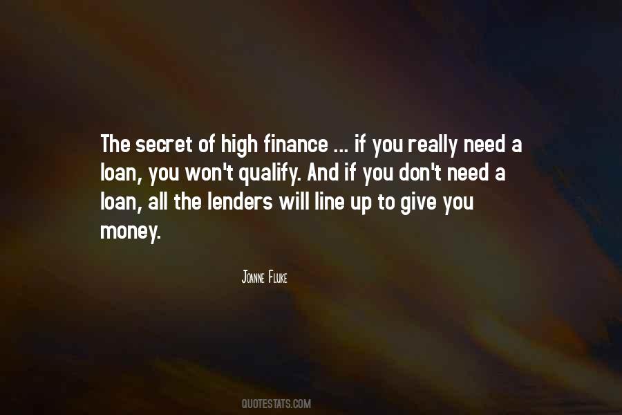 Quotes About Lenders #900941
