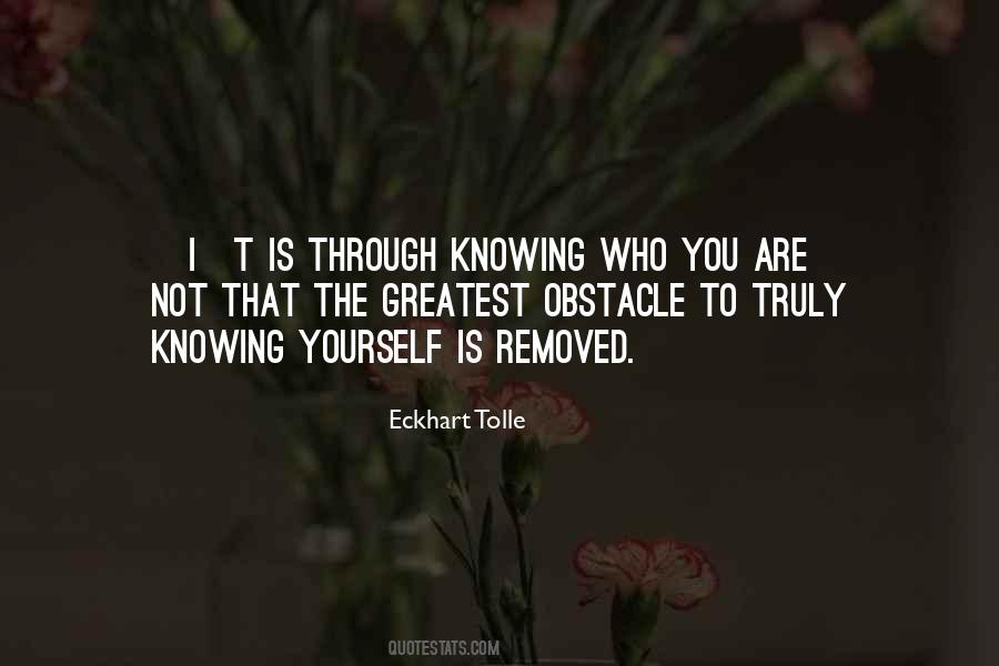 Quotes About Not Knowing Yourself #520813