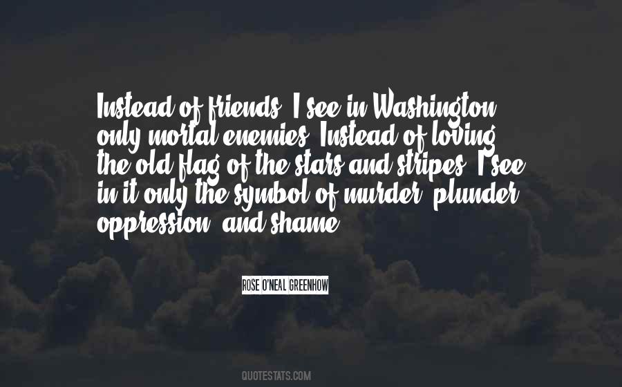 Quotes About Enemy And Friends #140738