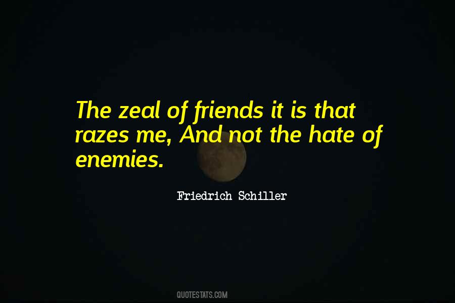 Quotes About Enemy And Friends #152053