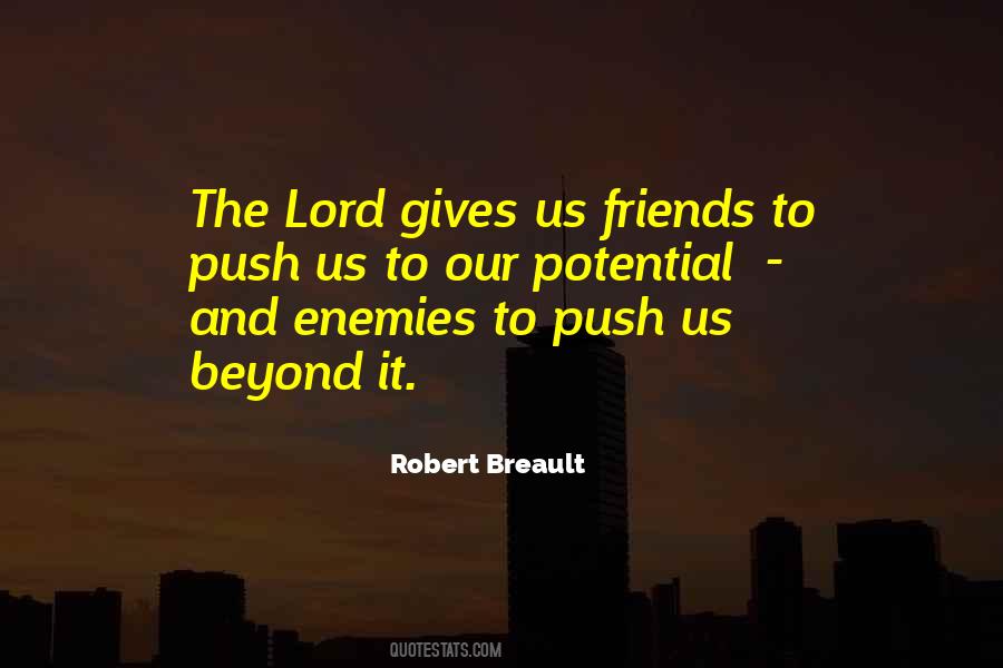 Quotes About Enemy And Friends #91693