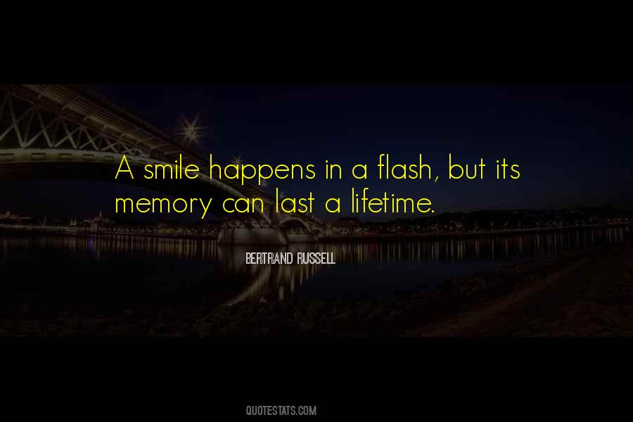 Quotes About Memories That Last A Lifetime #1144996