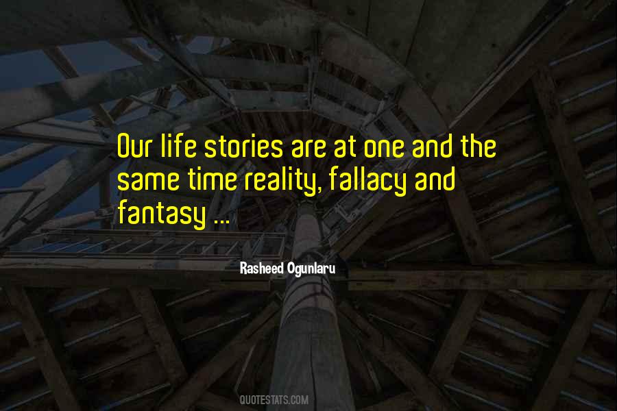 Quotes About Life Stories #1286865