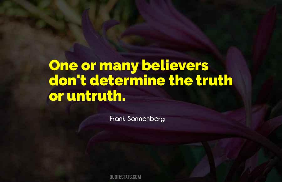 Quotes About Untruth #1085683
