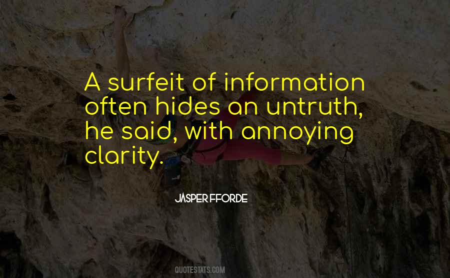 Quotes About Untruth #1418193