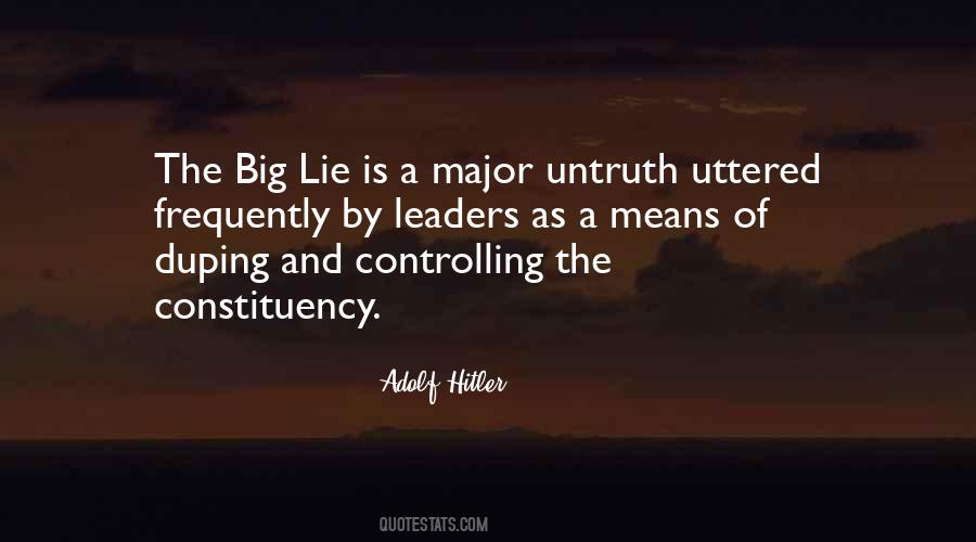 Quotes About Untruth #938274