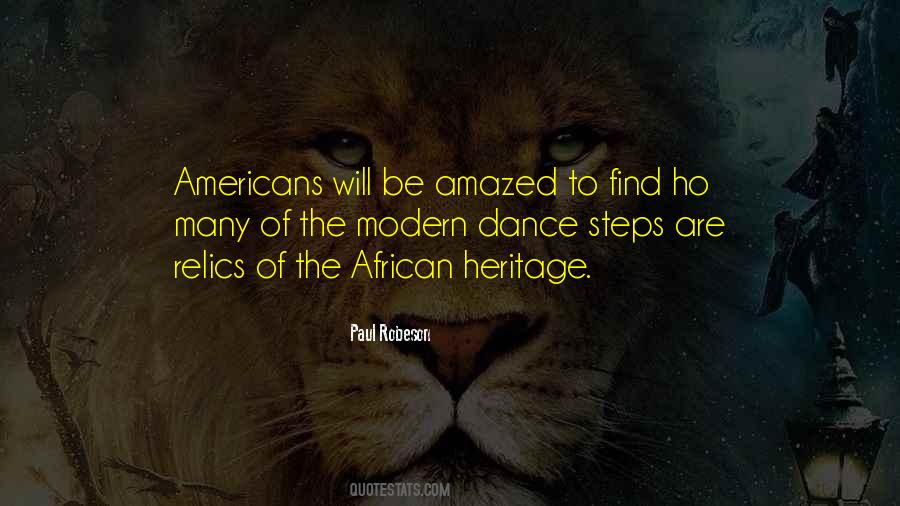 Quotes About African Dance #966414