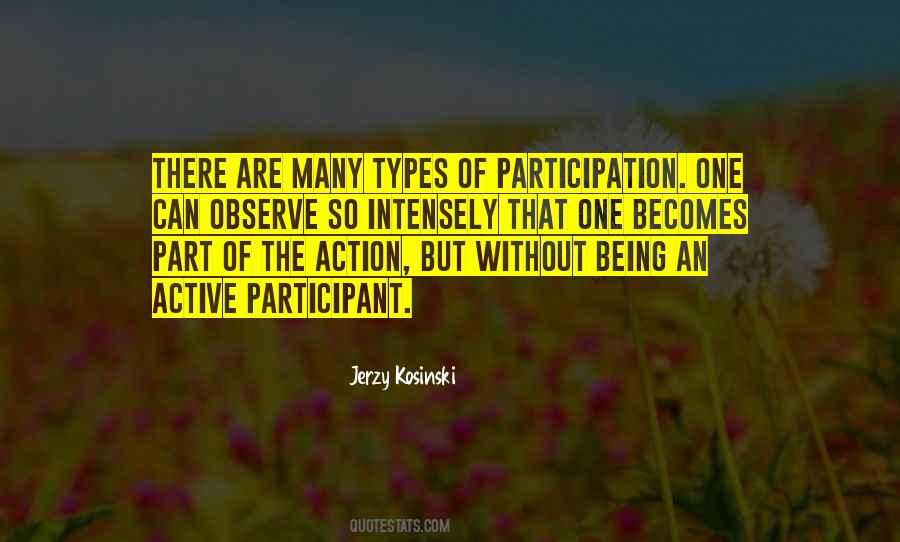 Quotes About Active Participation #604500