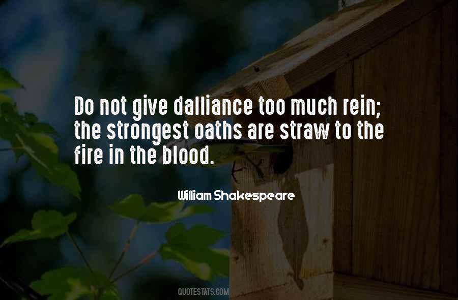 Quotes About Dalliance #1288686