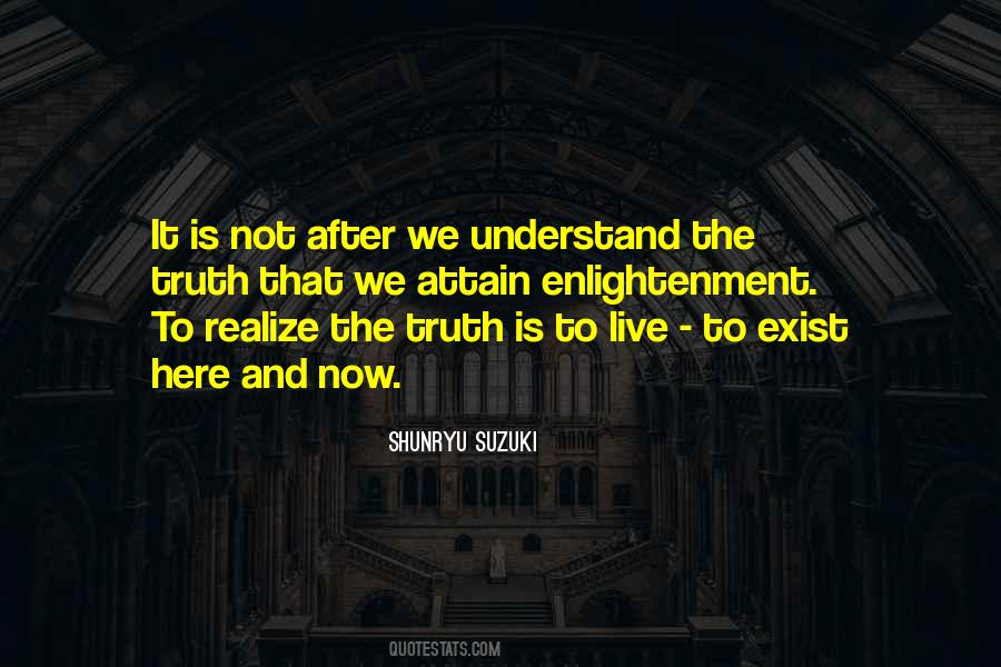 Realizing Truth Quotes #905408