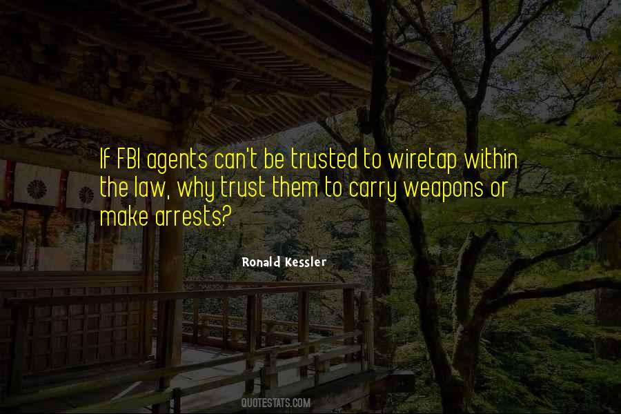 Quotes About Fbi Agents #508053