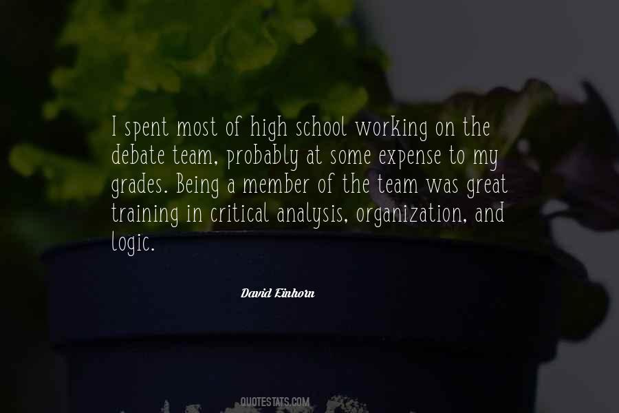Being On A Great Team Quotes #1315832