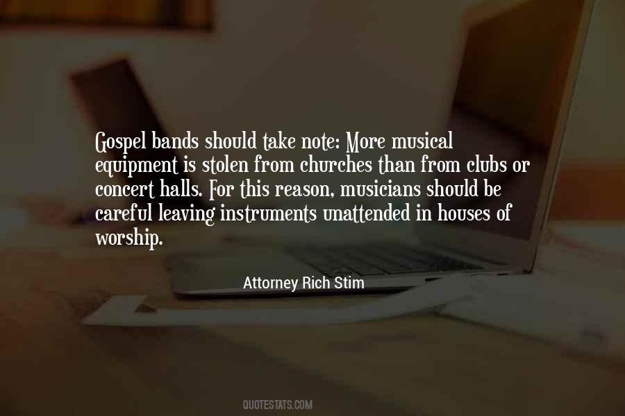 Quotes About Churches #1324608