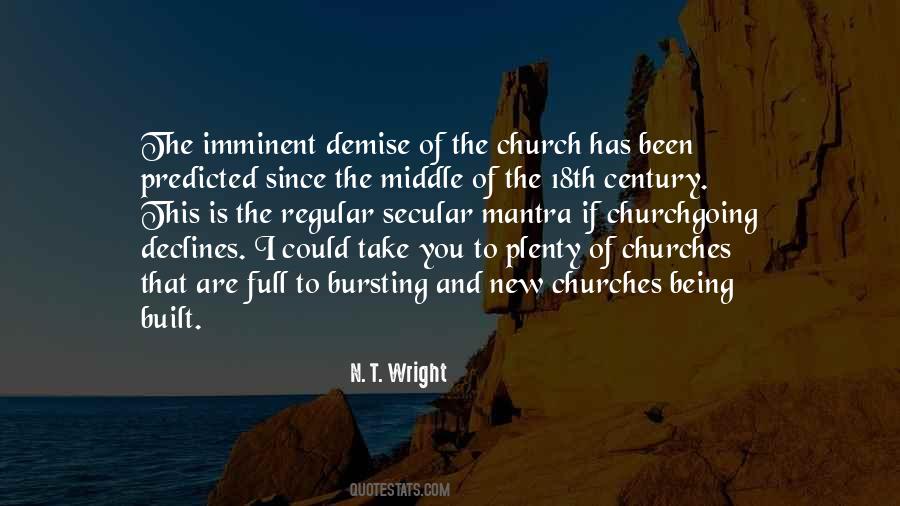 Quotes About Churches #48468