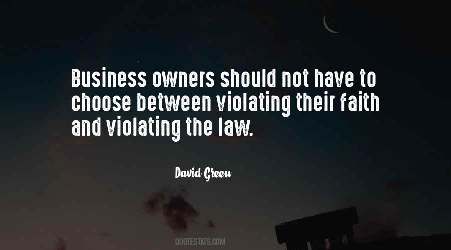 Quotes About Business And Law #119661