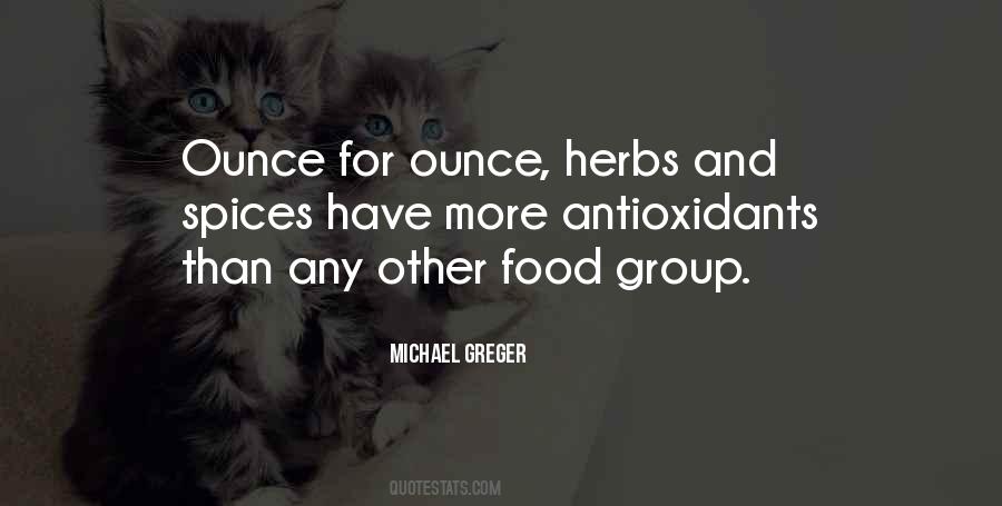 Quotes About Spices And Herbs #138895