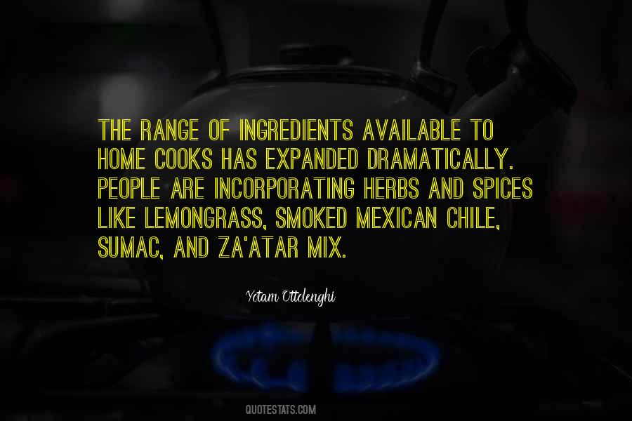 Quotes About Spices And Herbs #559096