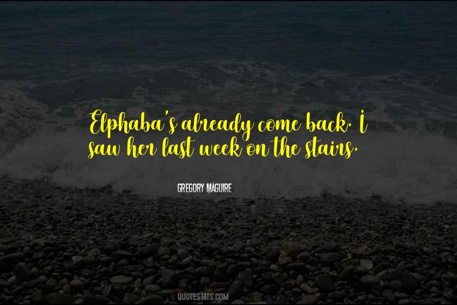 Quotes About Elphaba #688007