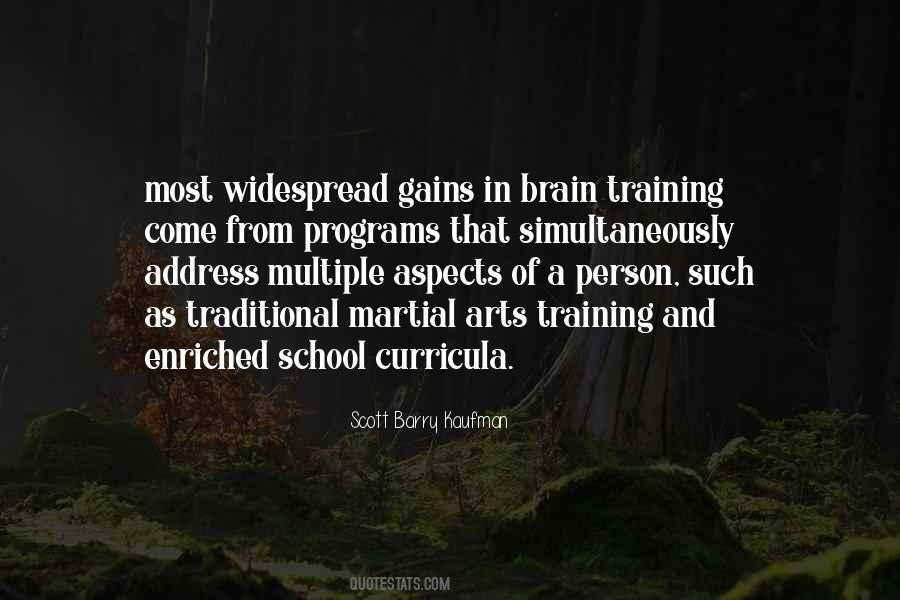 Quotes About Training Programs #121815