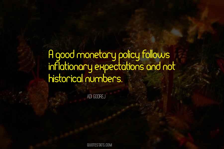 Inflationary Expectations Quotes #1607889