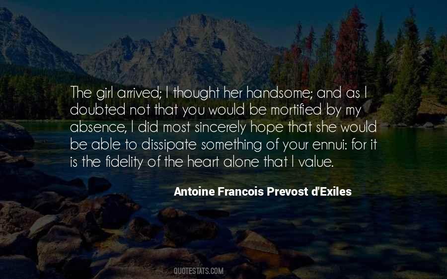 Quotes About Absence Of Hope #520168