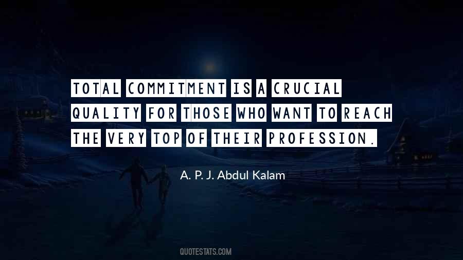 Quotes About Commitment To Quality #1683339