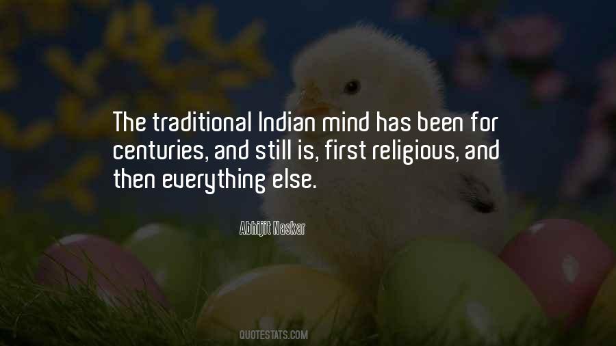 Quotes About Traditional Culture #121931